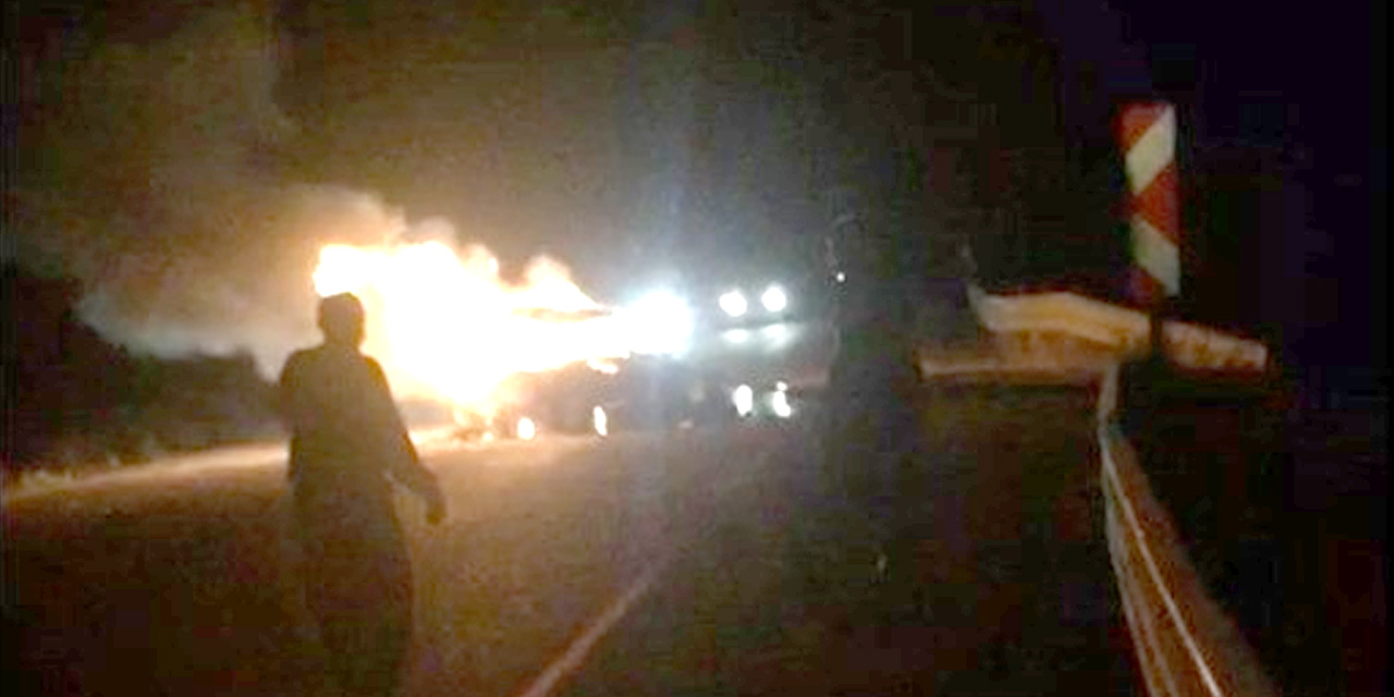 LPG'li araç patladı! 3 kişi yanarak can verdi