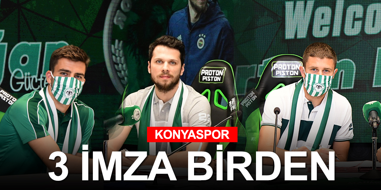 Konyaspor Artem Kravets Oğuz Kaan Güçtekin ve kaleci Erten Ersu ile anlaştı