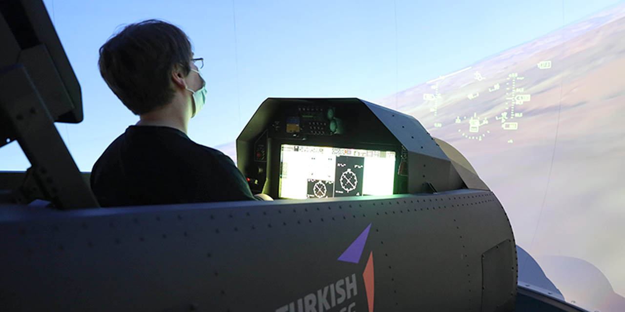 Hürjet simülatörü ilk kez Teknofest'te