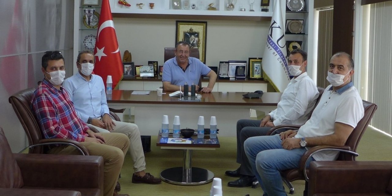 Vakıfbank yöneticilerinden KUTO’ya ziyaret