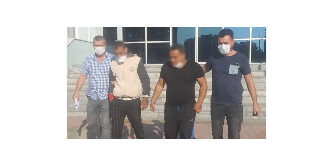 Koşarak polisten kaçmaya çalışan hırsız tutuklandı