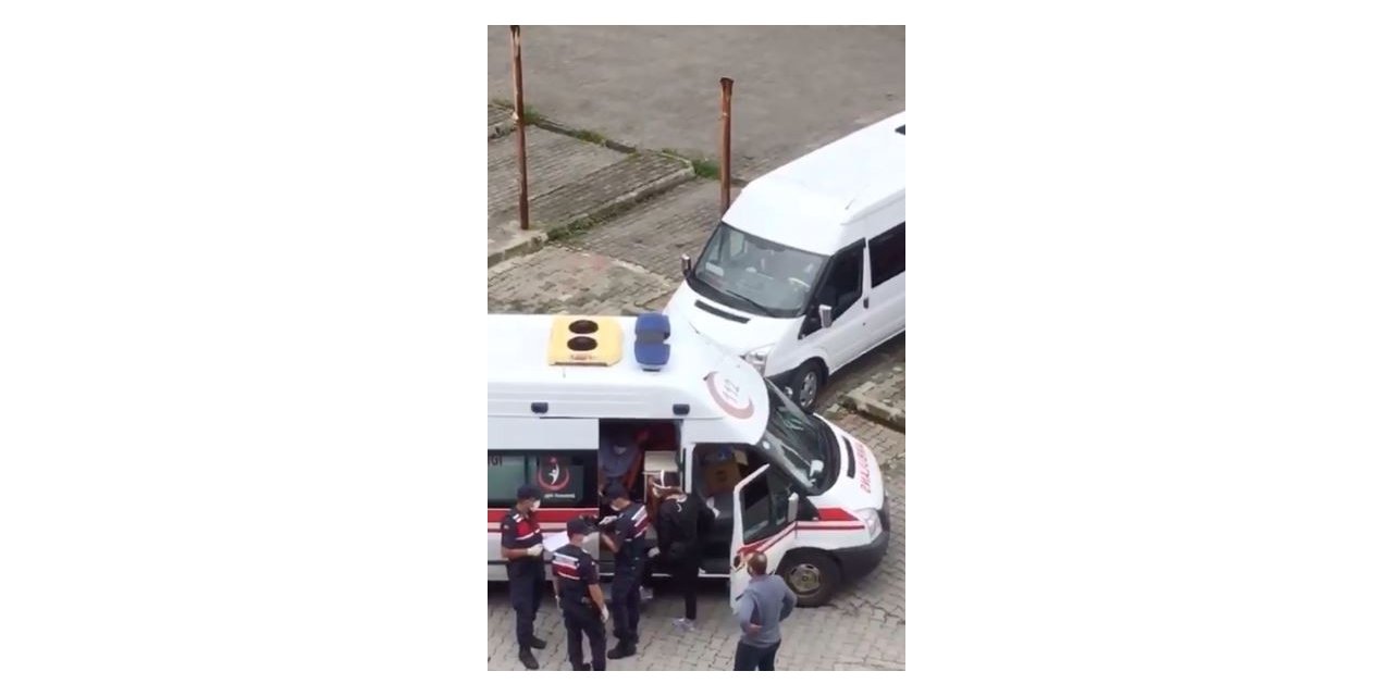 Karantinadayken köyden kaçan şahıs jandarmaya yakalandı