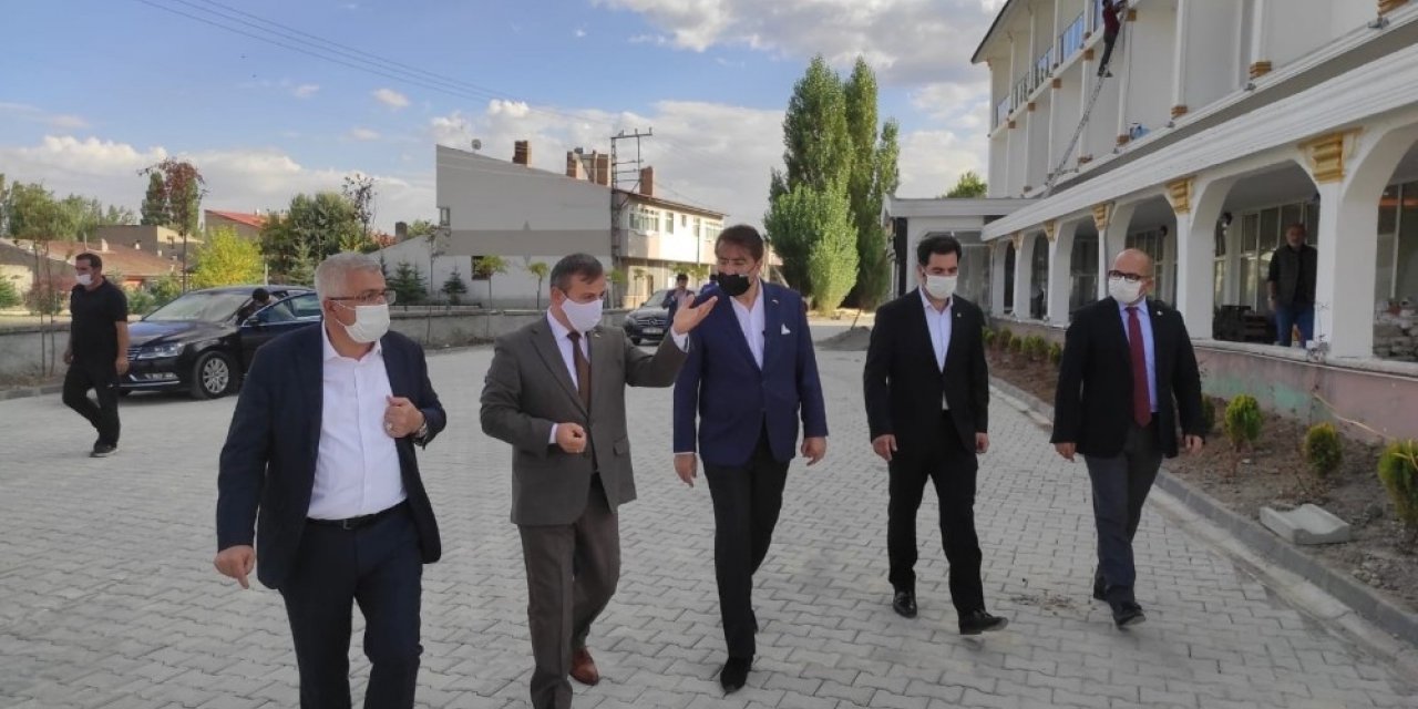 Milletvekili Aydemir, Pasinler’de incelemelerde bulundu