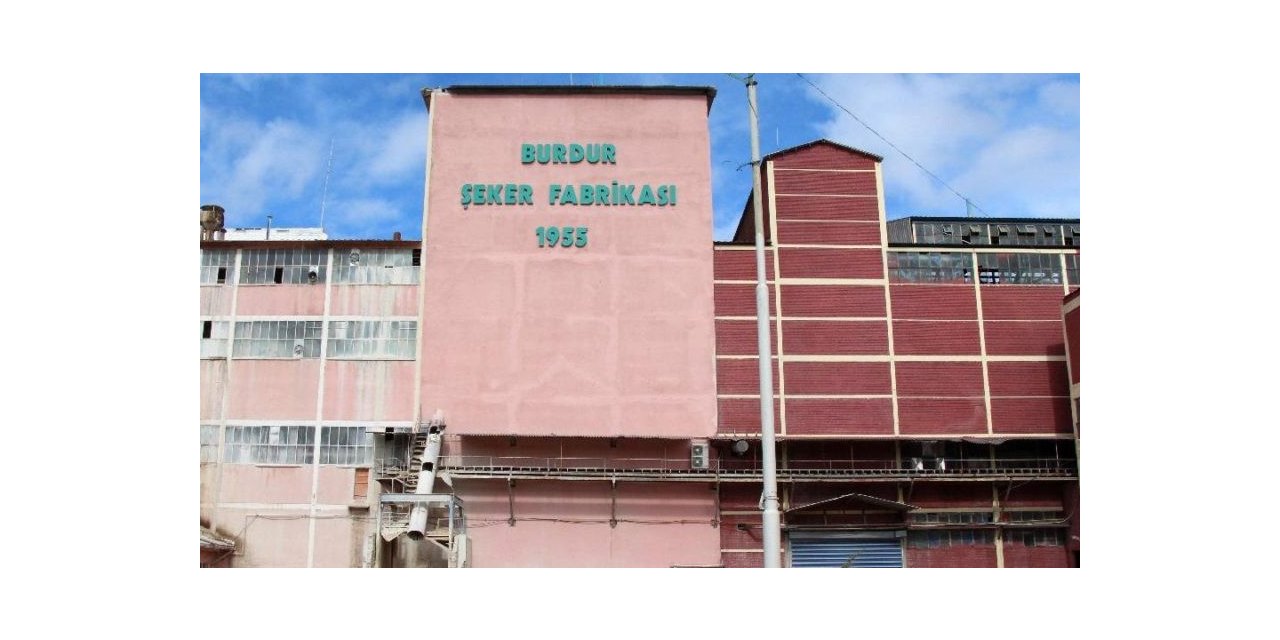 Burdur Şeker Fabrikası 65 yaşında