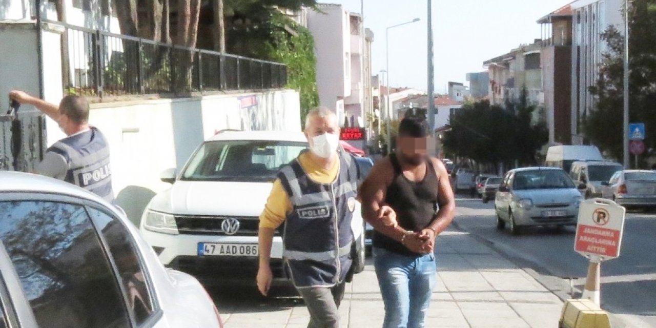 Ayçiçeği hırsızlarını lastik izi yakalattı