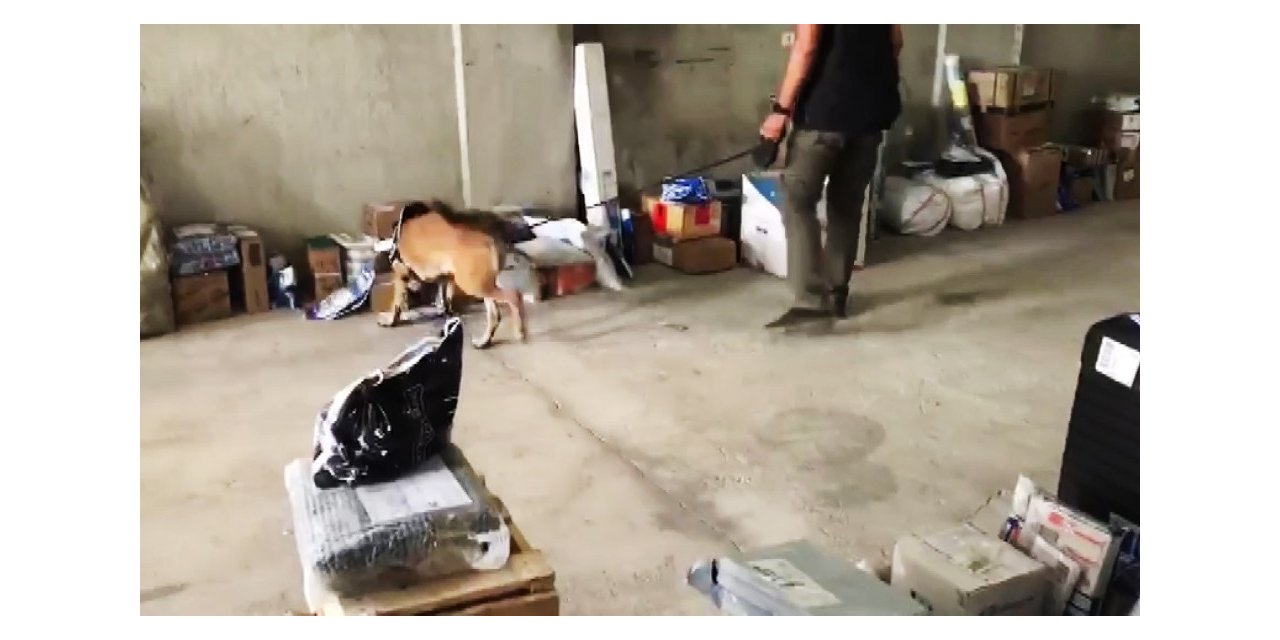 Kargo ile uyuşturucu sevkiyatına operasyon