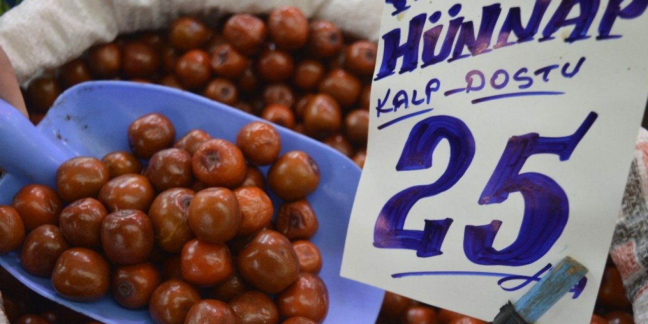 Çinlilerin ’hayat şurubu’ hünnap tezgahtaki yerini aldı