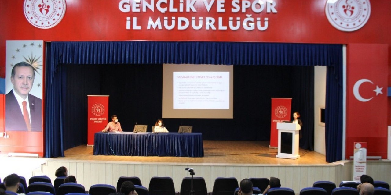 Sporcu atölyesi proje eğitimleri başladı