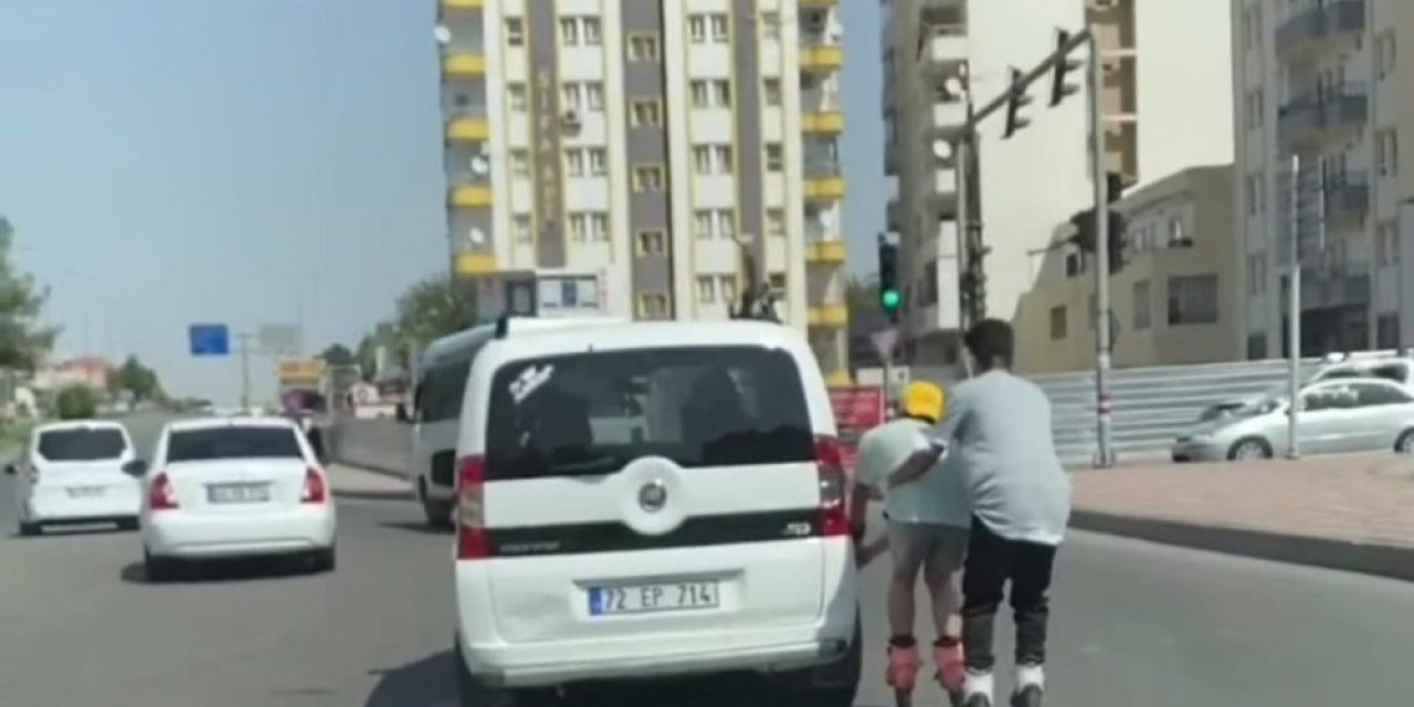 Batman’da patenli gençlerin tehlikeli yolculuğu