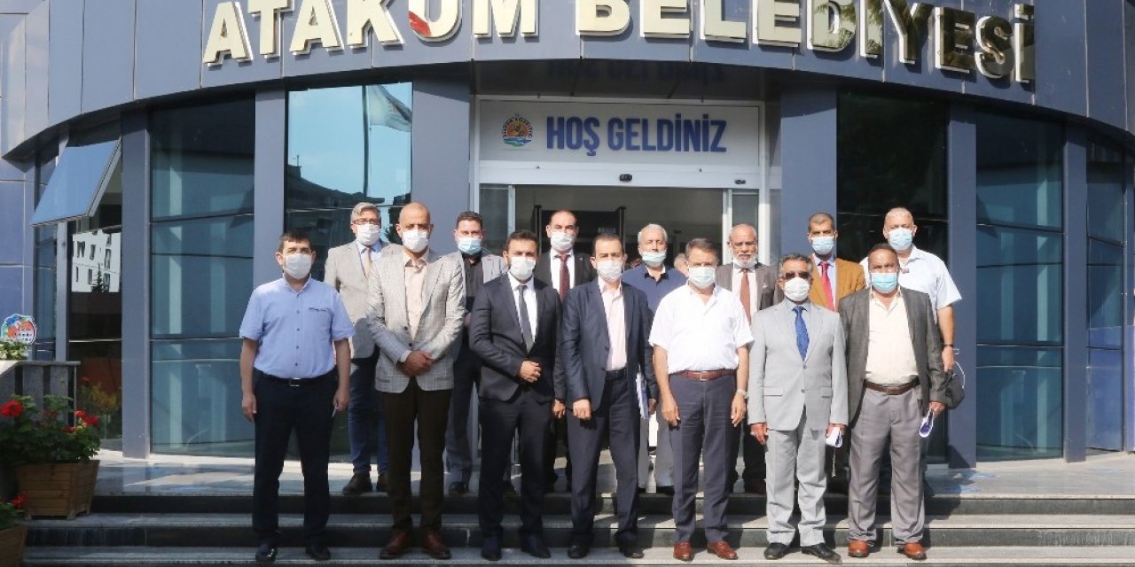 Başkan Cemil Deveci yabancı yatırımcılara Atakum’u tanıttı