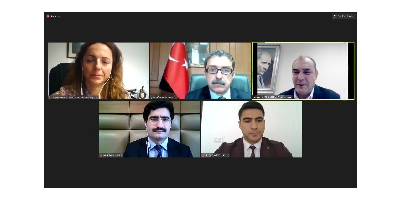 Hindistan pazarı Eskişehirli üreticileri bekliyor