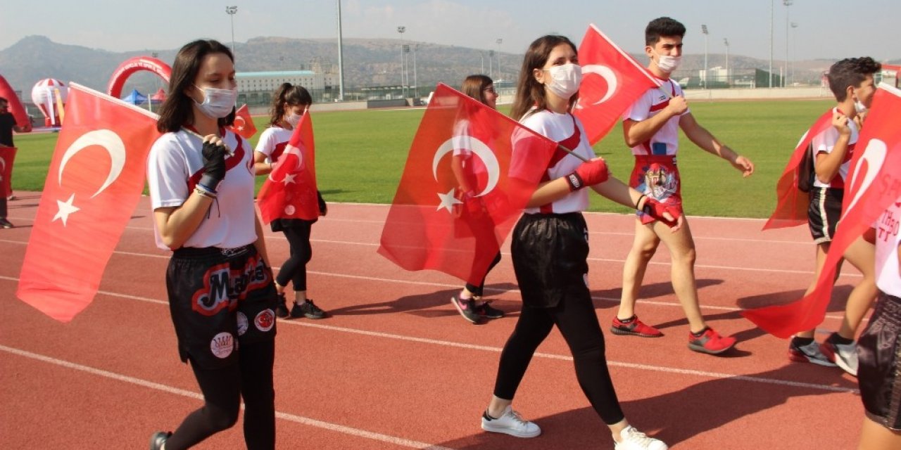 "Avrupa Spor Haftası" etkinleri Korona virüs önlemleri altında yapıldı