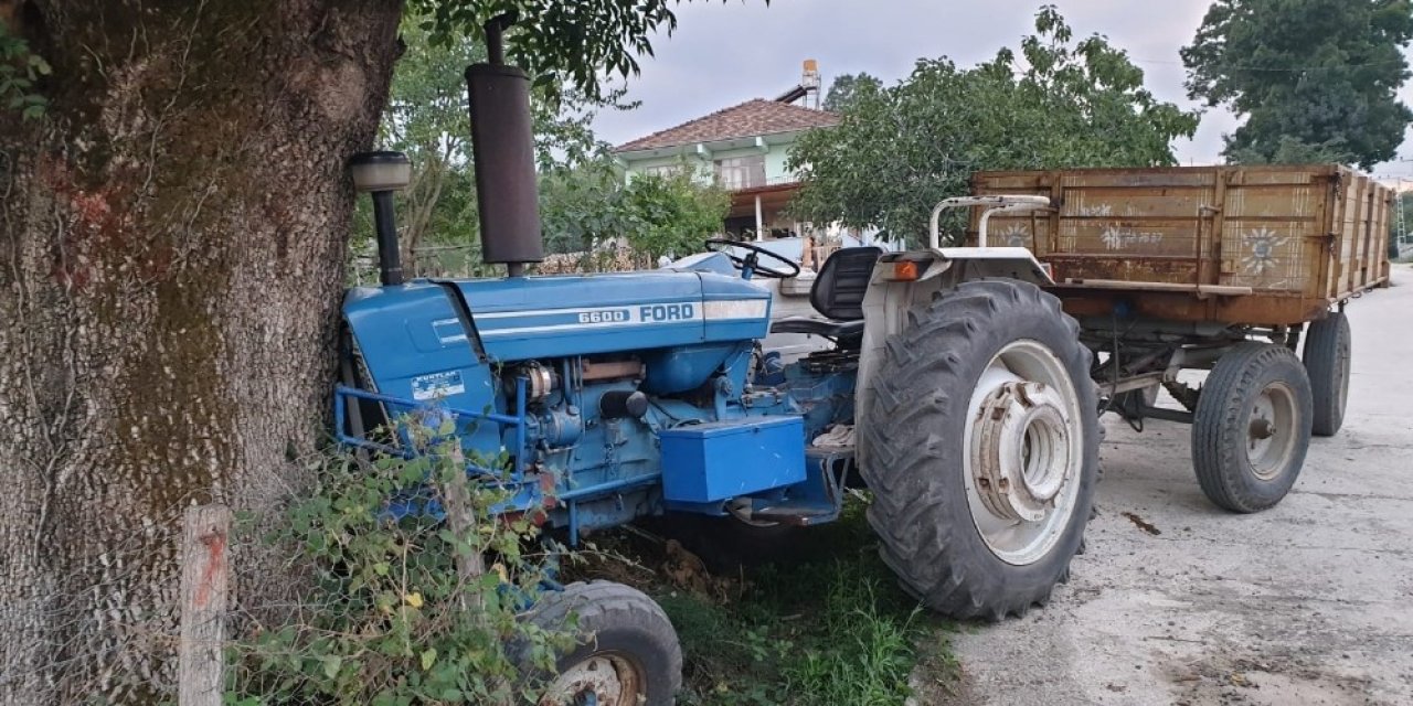 Traktörüyle seyir halindeyken arı soktu, hayatını kaybetti