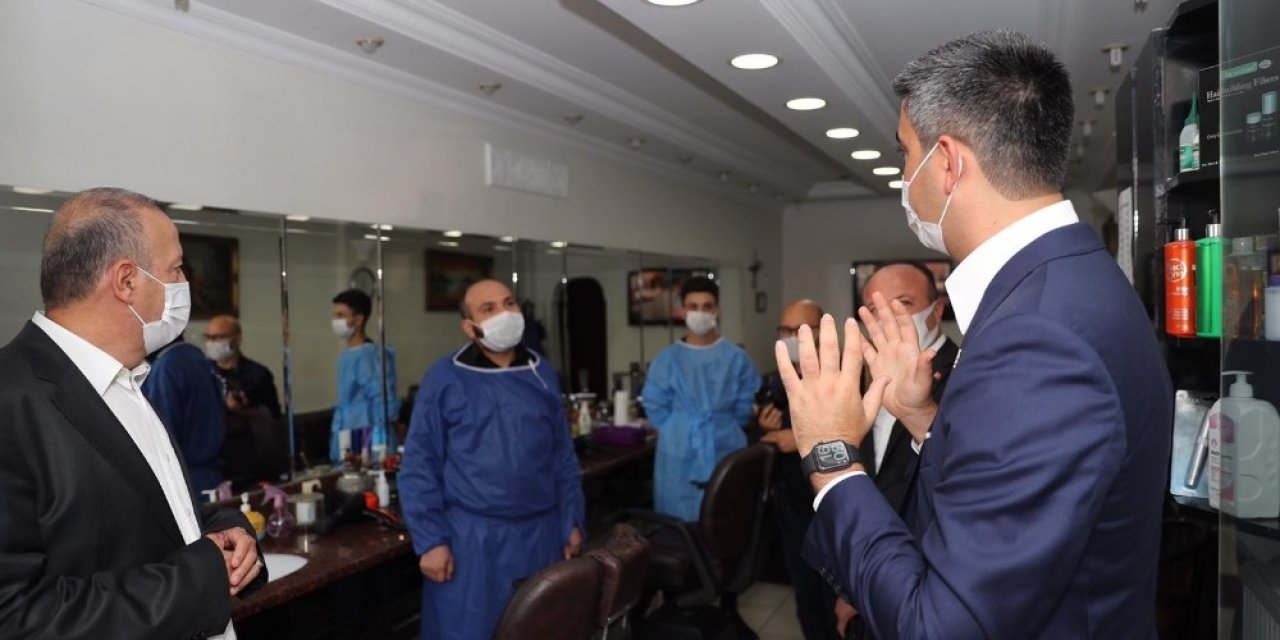 Kartal’daki iş yerleri Covid-19 kapsamında mercek altına alındı