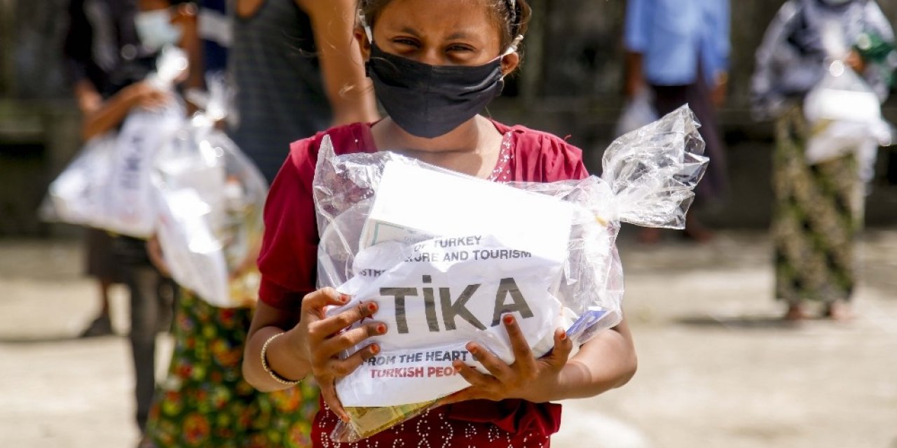 TİKA’dan Arakan’daki mülteci kamplarına hijyen malzemesi yardımı