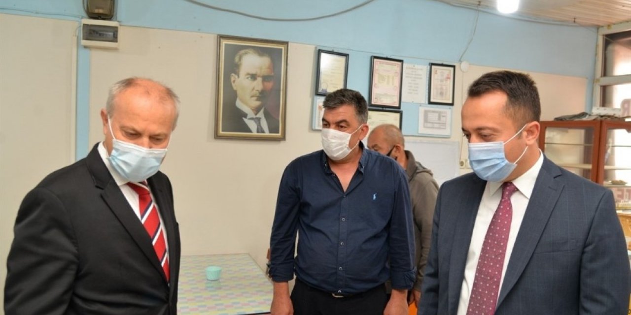 Vali’den korona virüs denetimi