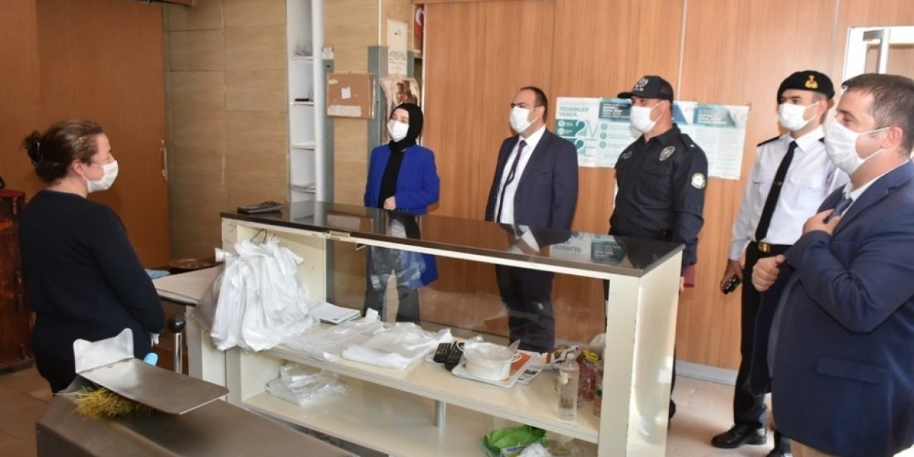 İnönü’de Korona virüs denetimleri sürüyor