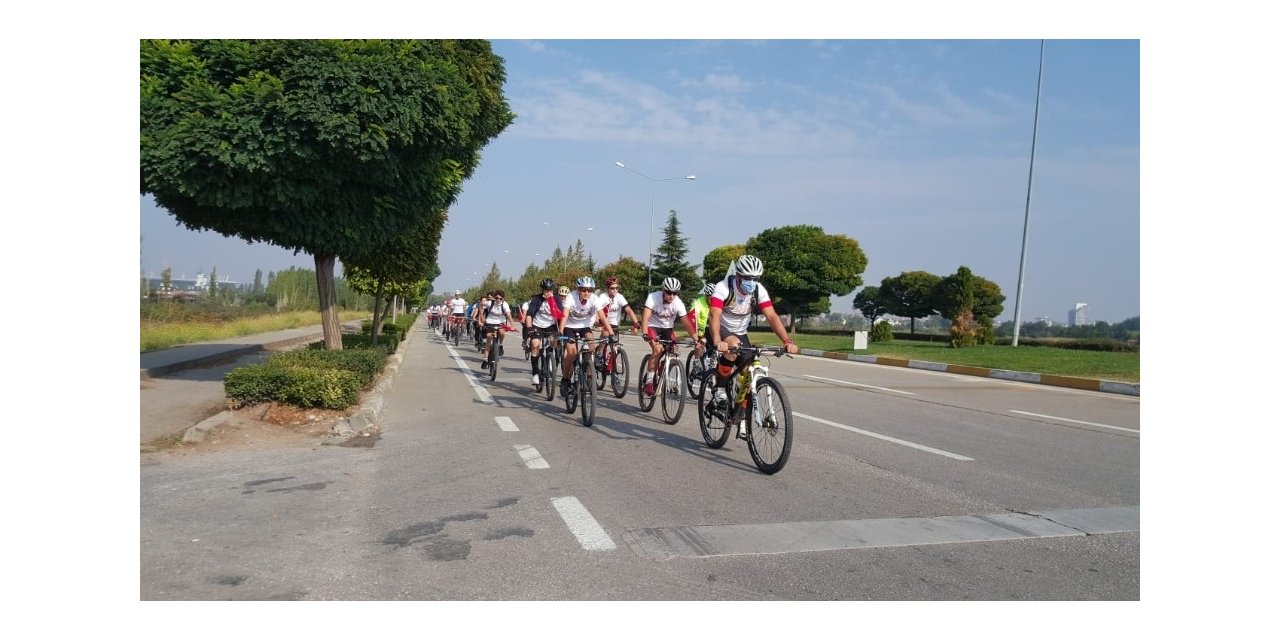 Pedallar spor haftası için çevrildi