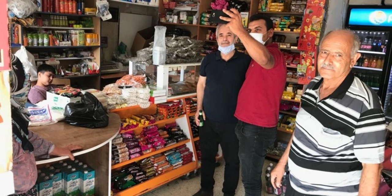 Başkan Özgan hizmetleri anlatıyor talepleri dinliyor