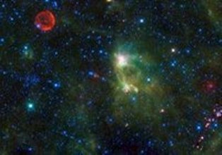 Dev yıldızın doğuşunu görüntüledi