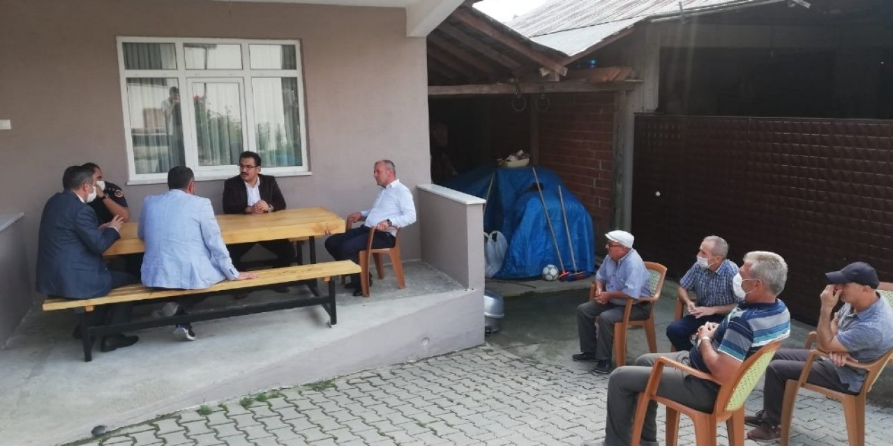 Kaymakam köy ziyaretlerini sürdürüyor