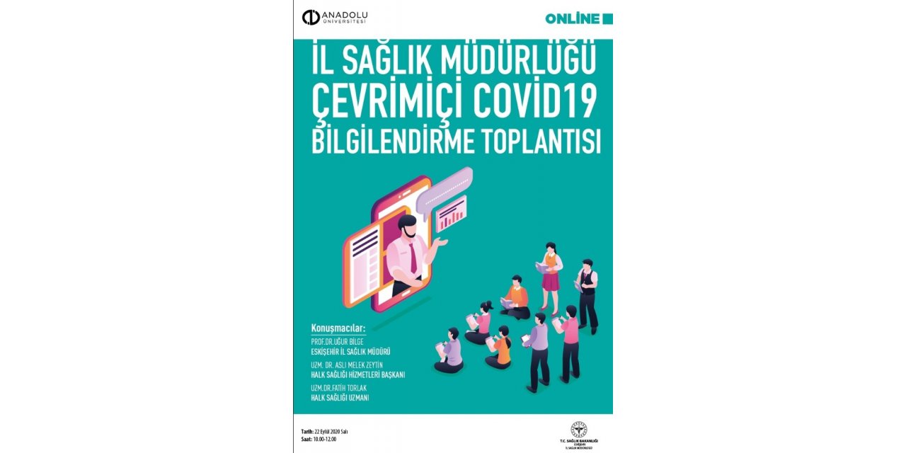 Anadolu Üniversitesi’nde Korona virüs bilgilendirme toplantısı yapıldı