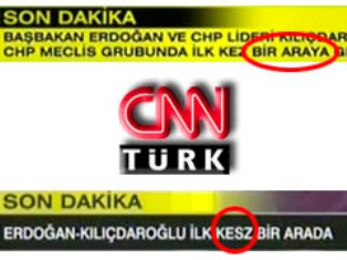 CNN Türk'te yanlış üstüne yanlış!