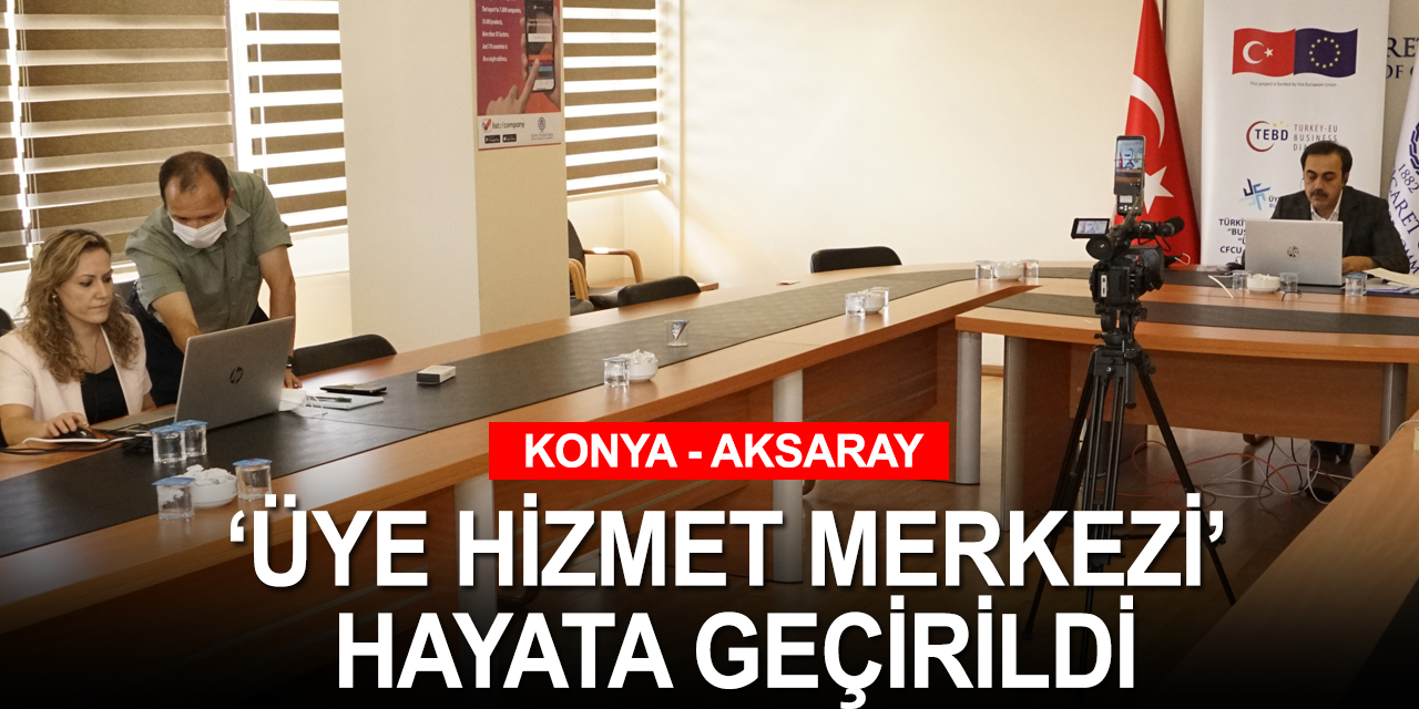 Konya Aksaray ve Almanya Chemnitz Ticaret Odalarından ortak proje!