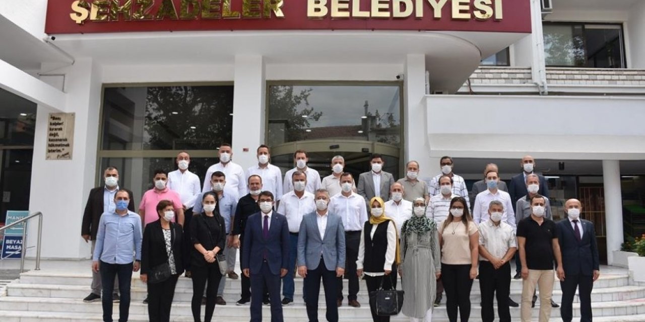Başkan Çelik AK Parti Şehzadeler Teşkilatı’nı ağırladı
