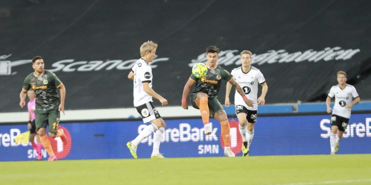 UEFA Avrupa Ligi 3. Eleme Turu: Rosenborg: 0 - Alanyaspor: 0 (İlk yarı)