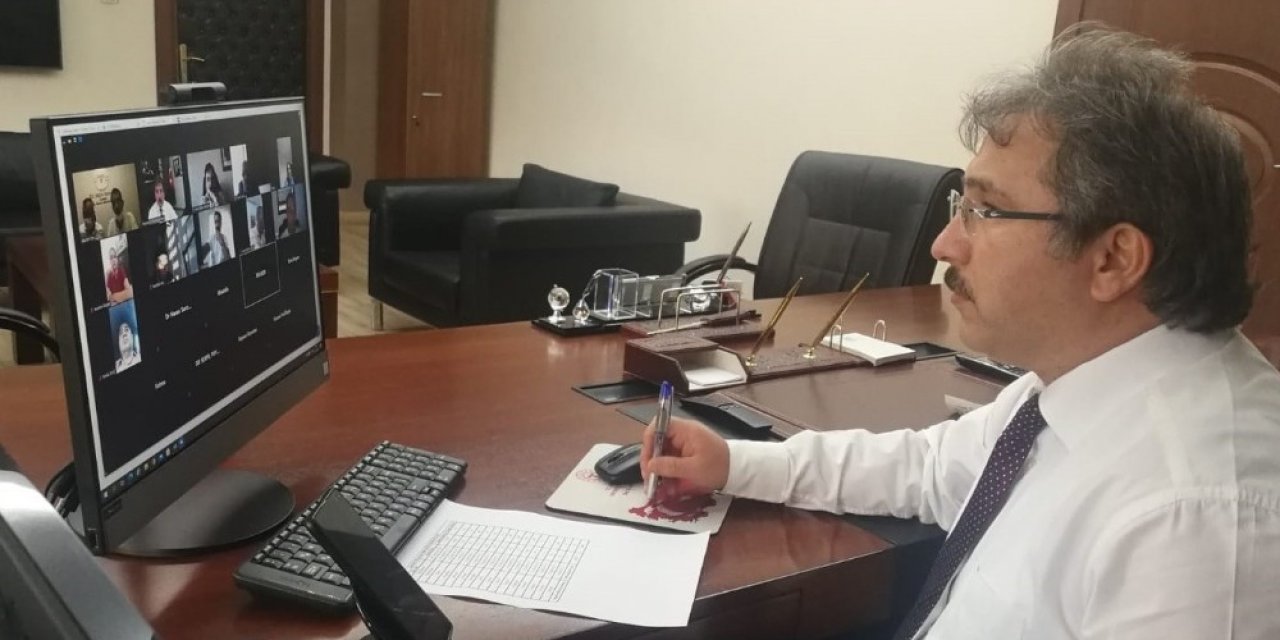 İl Sağlık Müdürü Benli, Pandemi Sürecini İlçe Sağlık Müdürleri ile Değerlendirdi