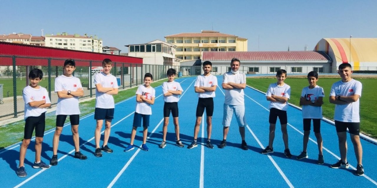 Nevşehirli genç sporcuları milli takım seçmeleri için Trabzon’da
