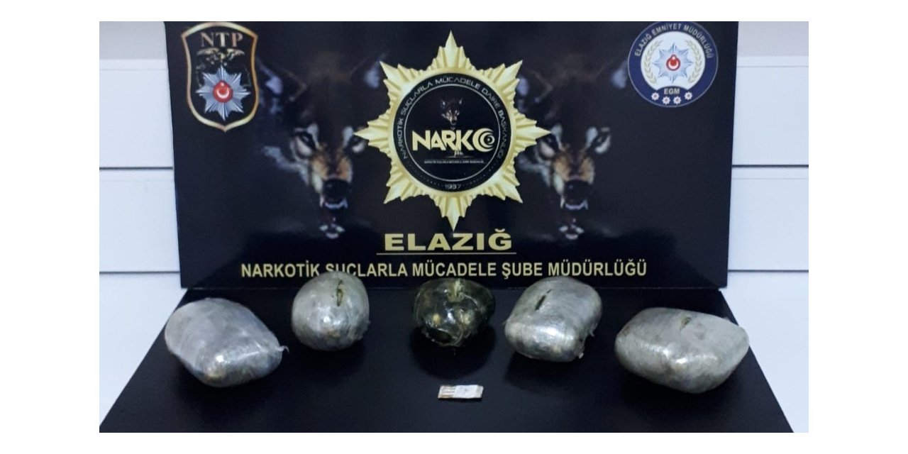 Elazığ’da uyuşturucu operasyonu: 3 tutuklama