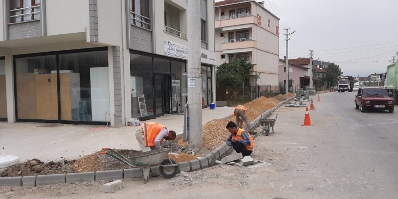 Düzce’de kaldırımsız cadde sokak kalmayacak