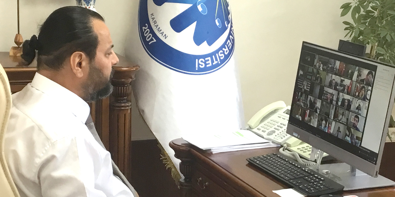 KMÜ Rektörü Akgül Uluslararası Doğu Akdeniz Konferansına katıldı