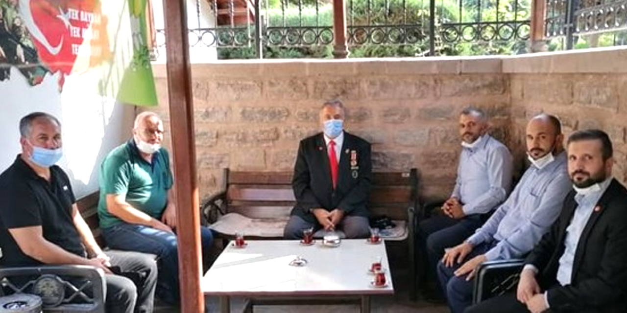 Yeniden Refah Partisi Konya'dan gazilere ziyaret