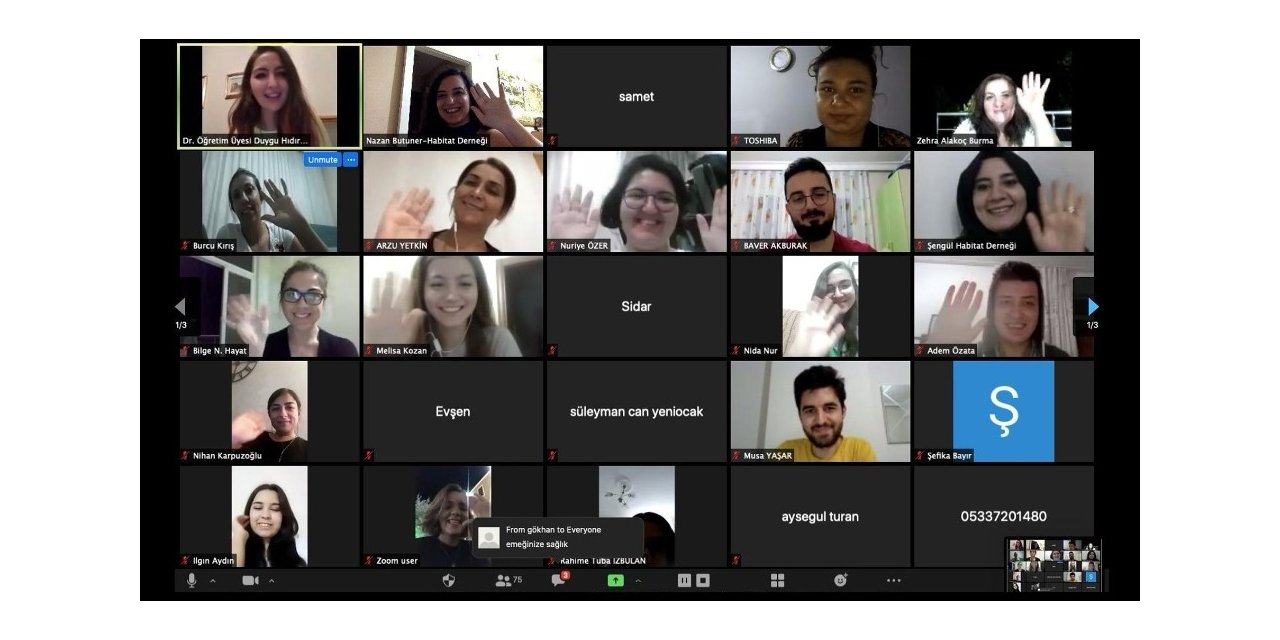 MEÜ Girişim Limanı, online Dijital Dünyada Güvenlik eğitimi verdi