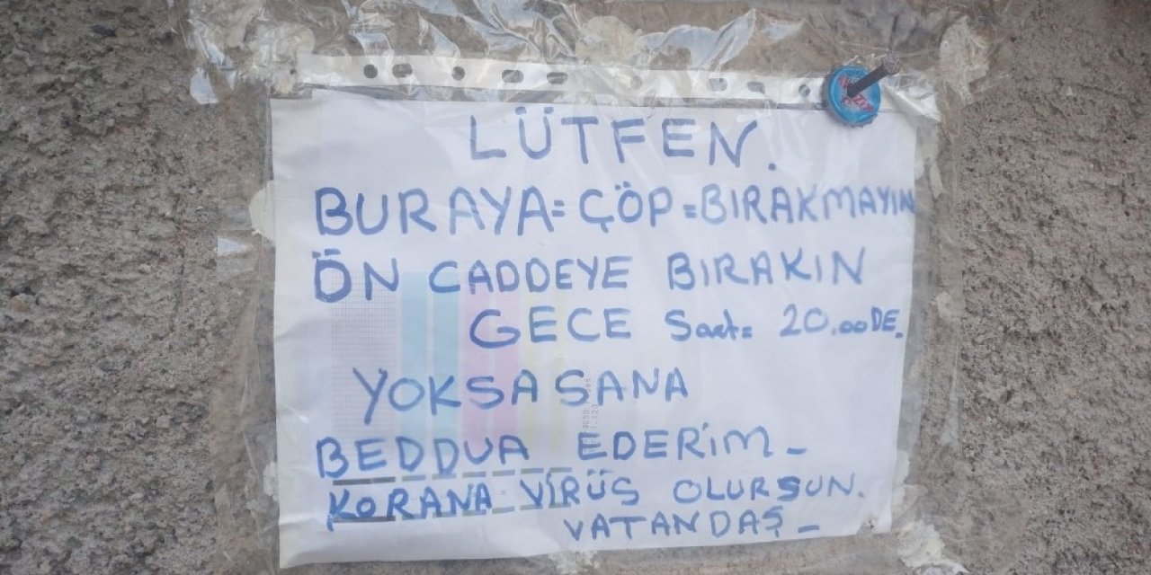 Böyle beddua görülmedi