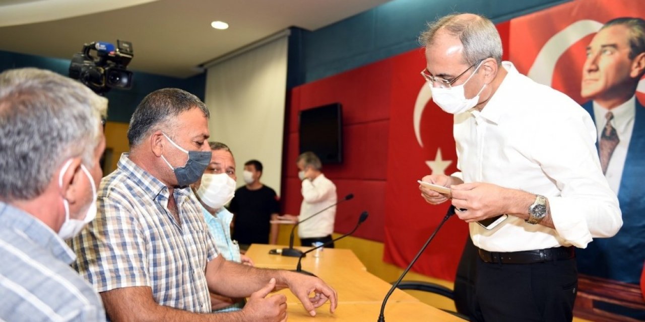 Başkan Bozdoğan, muhtarların talep ve sorunlarını dinledi