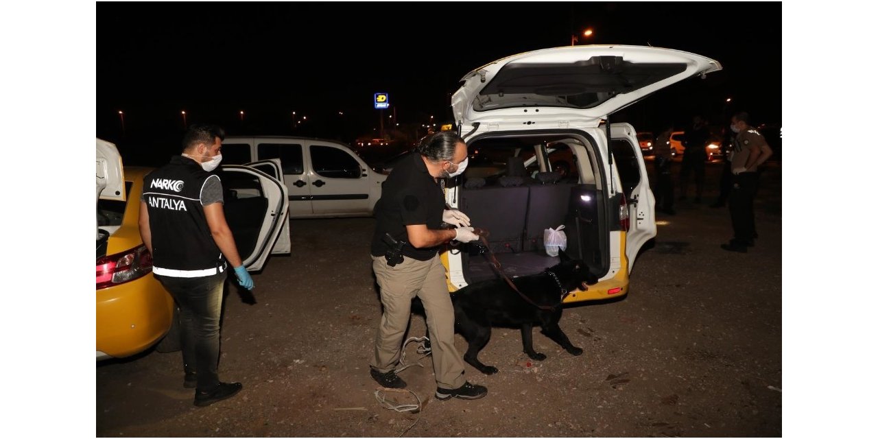 Antalya’da 250 polisle şok narkotik uygulaması