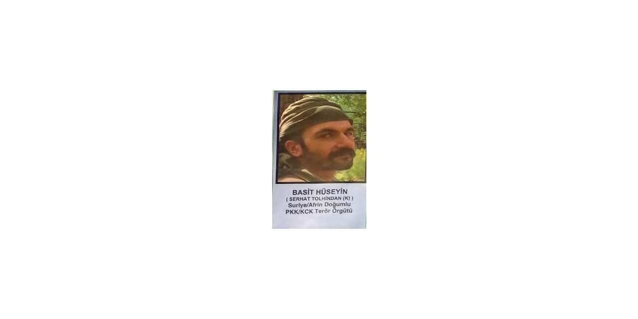 Adıyaman’da etkisiz hale getirilen teröristin kimliği belli oldu