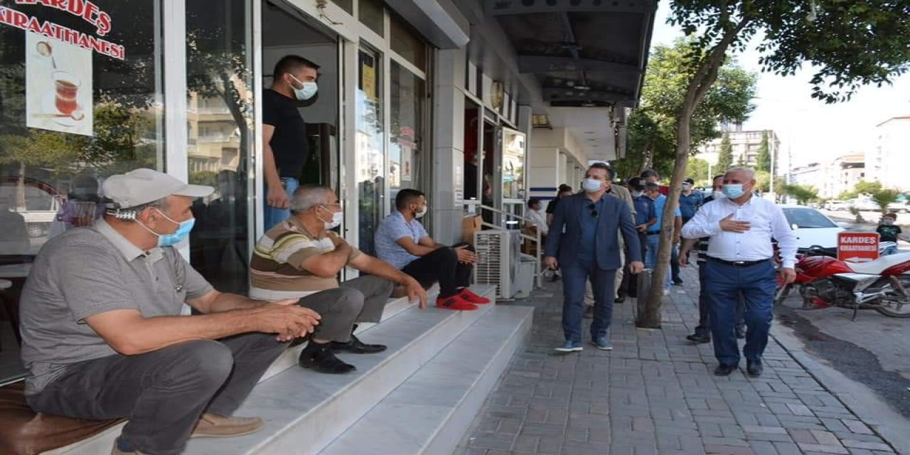 Soma’da korona denetimlerinde 736 bin TL ceza yazıldı