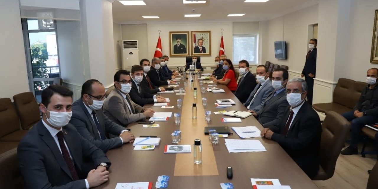 Yatırım izleme ve değerlendirme toplantısı yapıldı