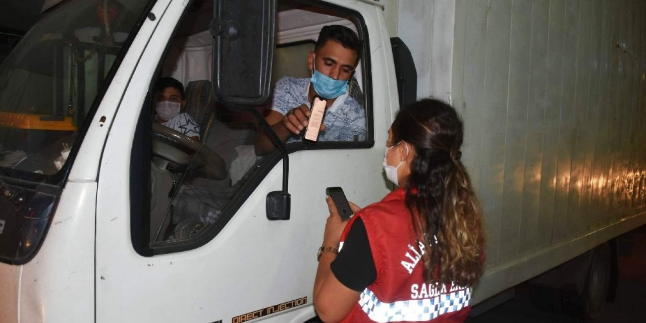 Aliağa’da pazarcı esnafına HES kodu sorgulaması