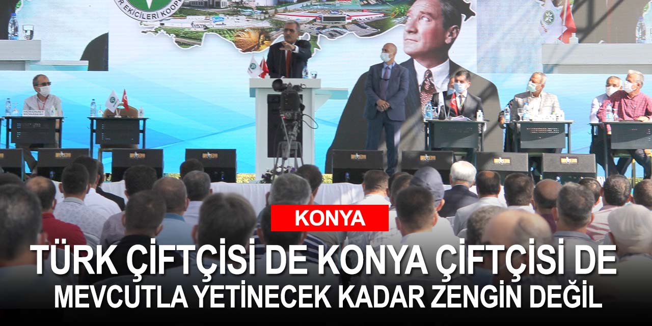 Konuk: Konya çiftçisi salgına gıda tarafında gedik açtırmadı