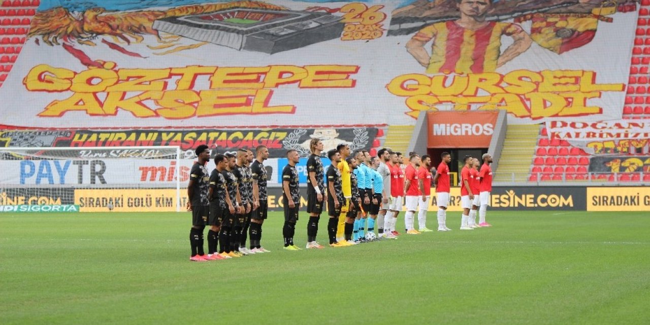 Süper Lig: Göztepe: 0 - Gaziantep FK: 1 (İlk yarı)