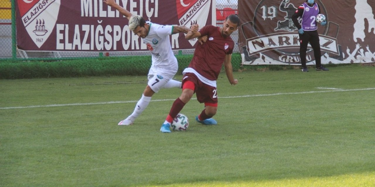 2. Lig: Elazığspor: 1 - Serik Belediyespor: 1