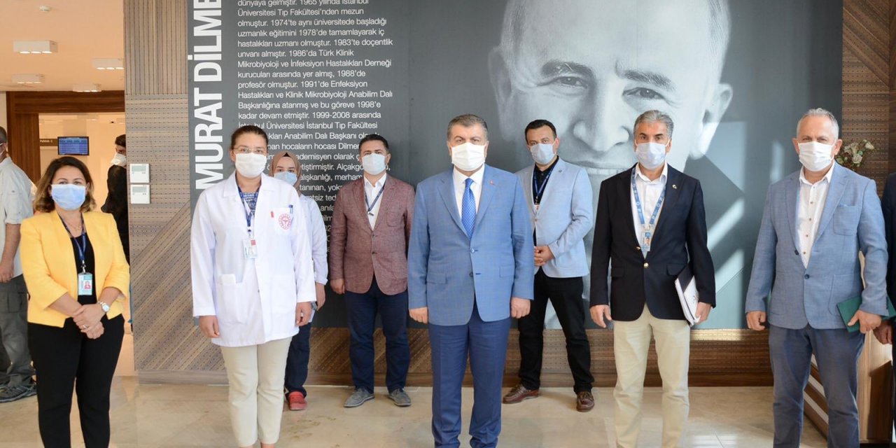Sağlık Bakanı Koca'dan acil durum hastanelerine ziyaret