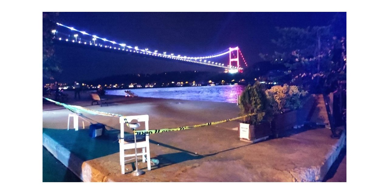 Rumeli Hisarı sahilinde iki grup arasında silahlı kavga: 1 yaralı