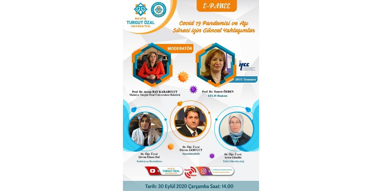 MTÜ’den “Covid-19 Pandemisi ve Aşı Süreci” konulu e-panel